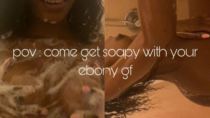 Slim Thick Ebony Invites You To Shower With Her