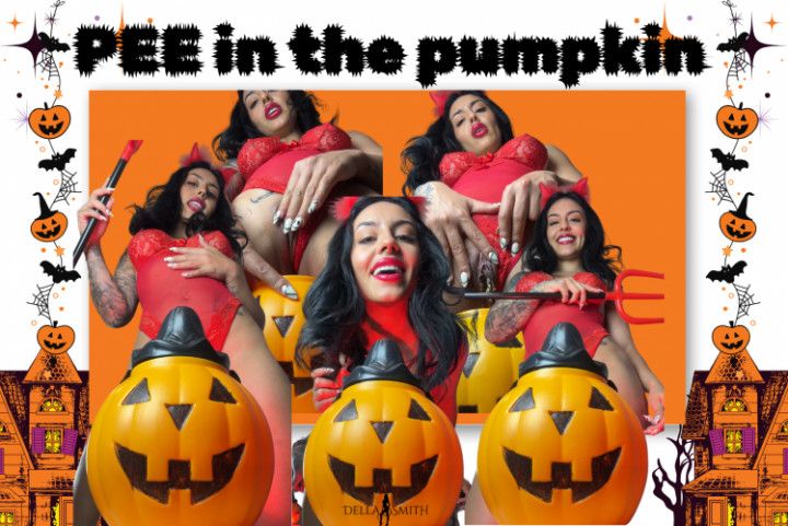 PEE in pumpkin