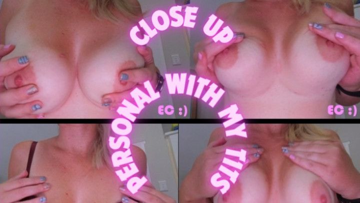 Close Up And Personal With My  Tits And Purple Bra_MP4 4K