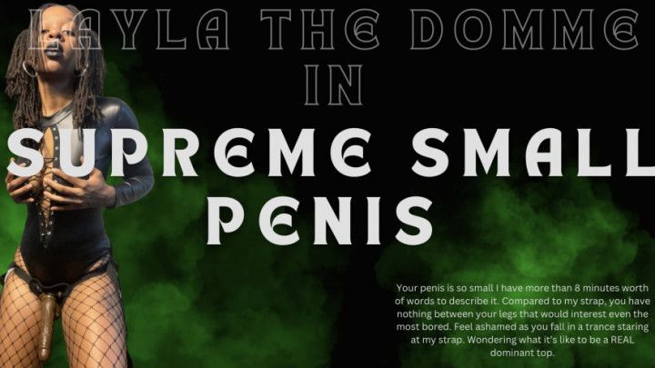 Supreme Small Penis