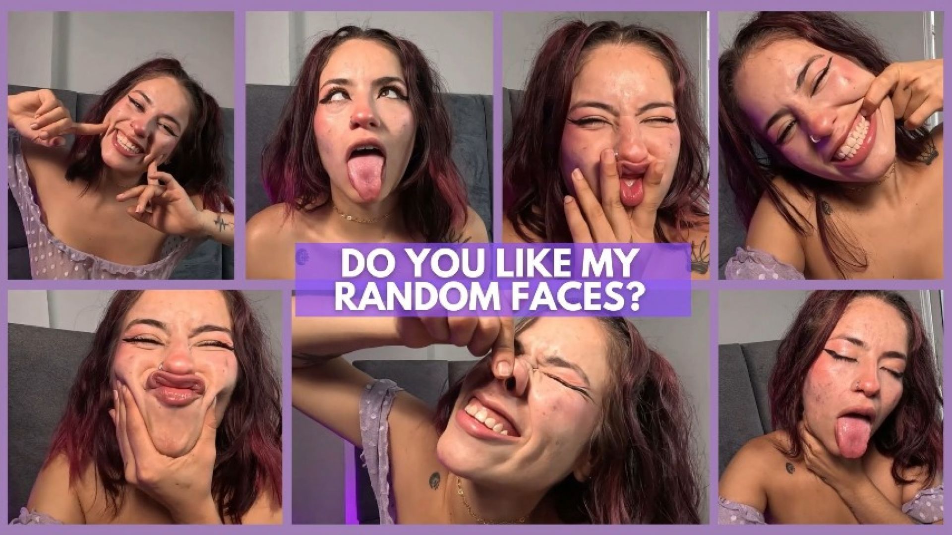 do you like my random faces