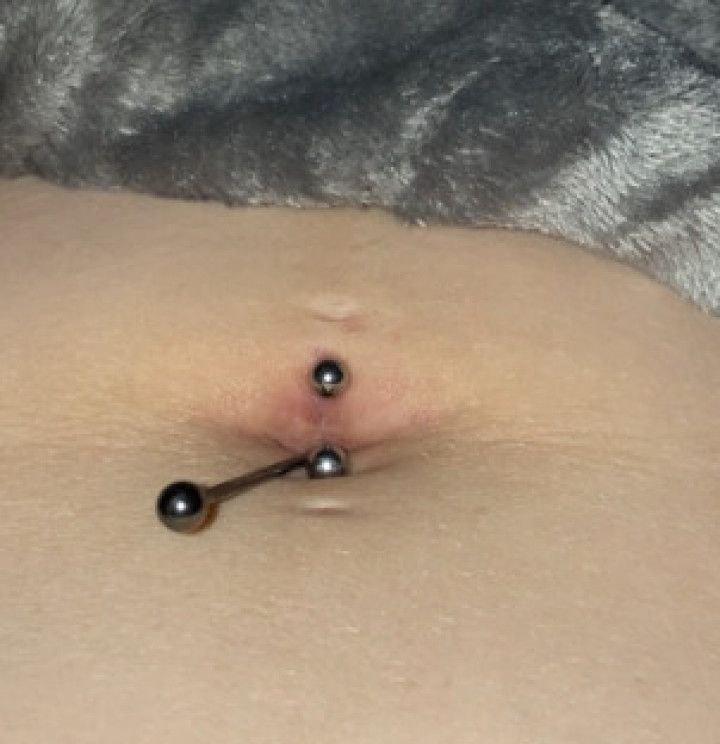 Pierced True Navel Piercing