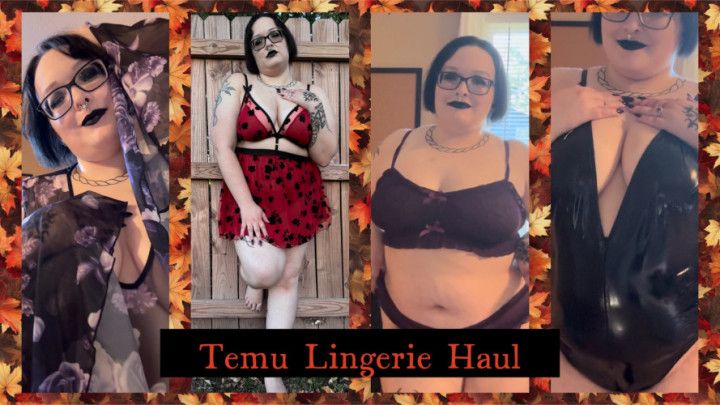 Lingerie Haul - Plus Size SFW