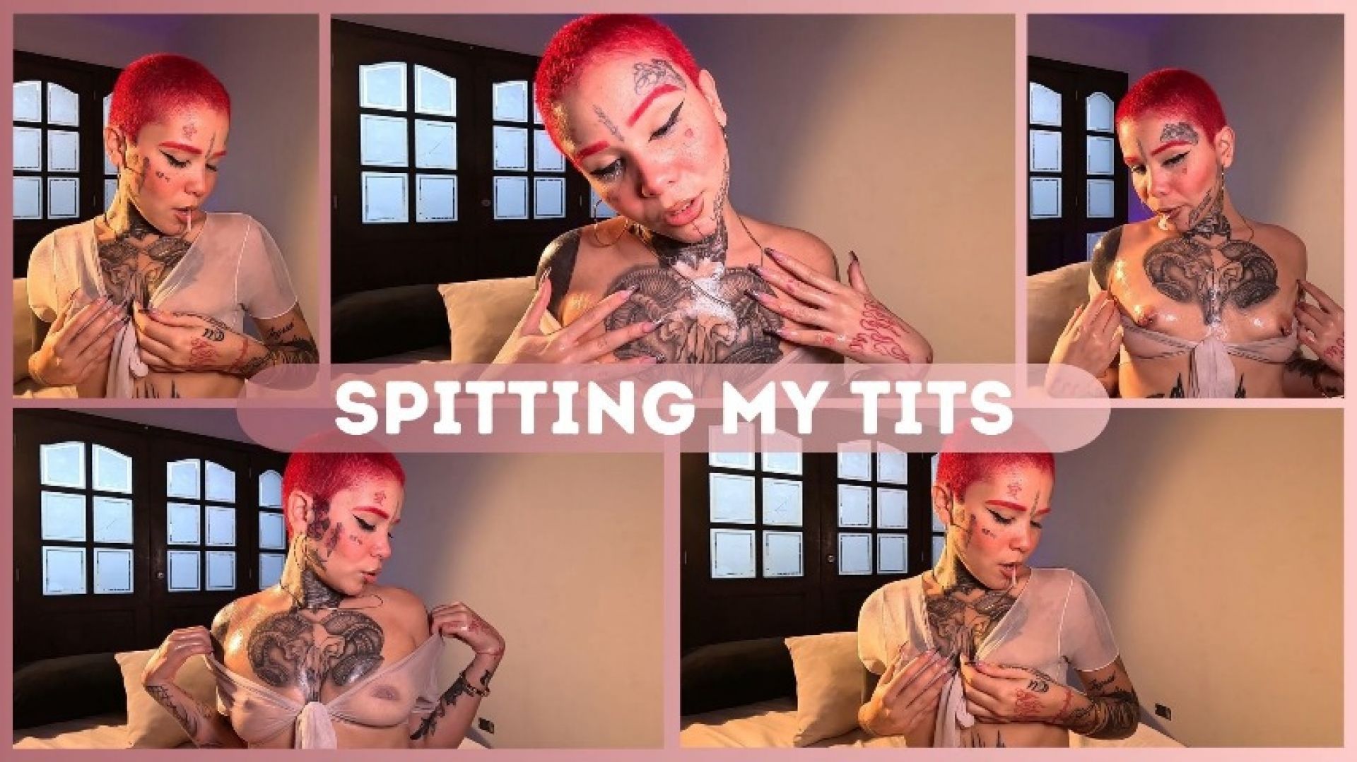 SPITTING MY TITS