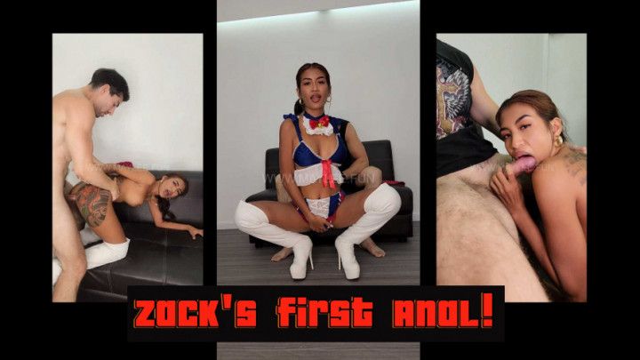 Zack's First Anal