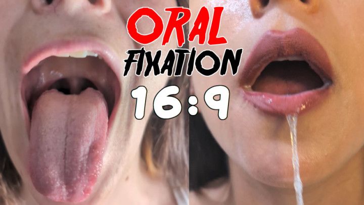 MOUTH FETISH COMPILATION | ORAL FIXATION 16:9 VERSION