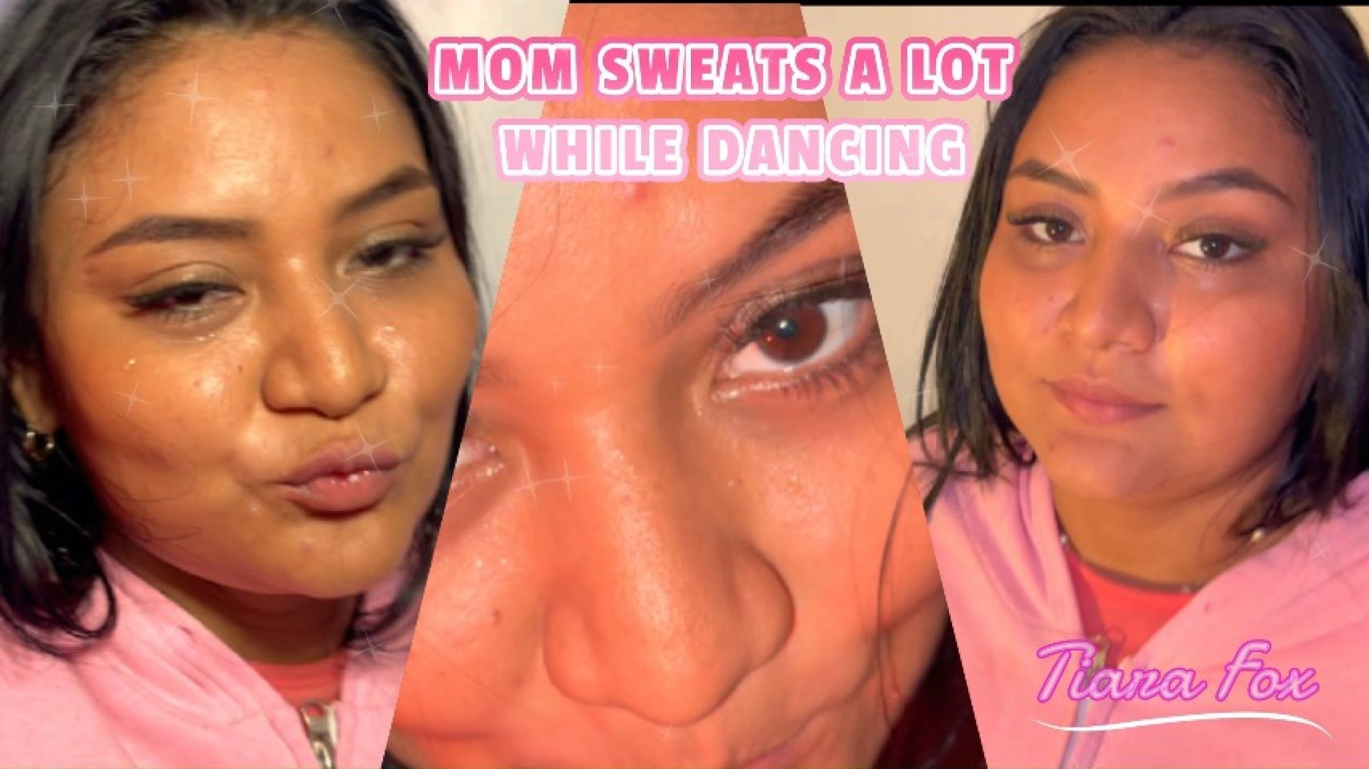 MOM SWEATS A LOT WHILE DANCING