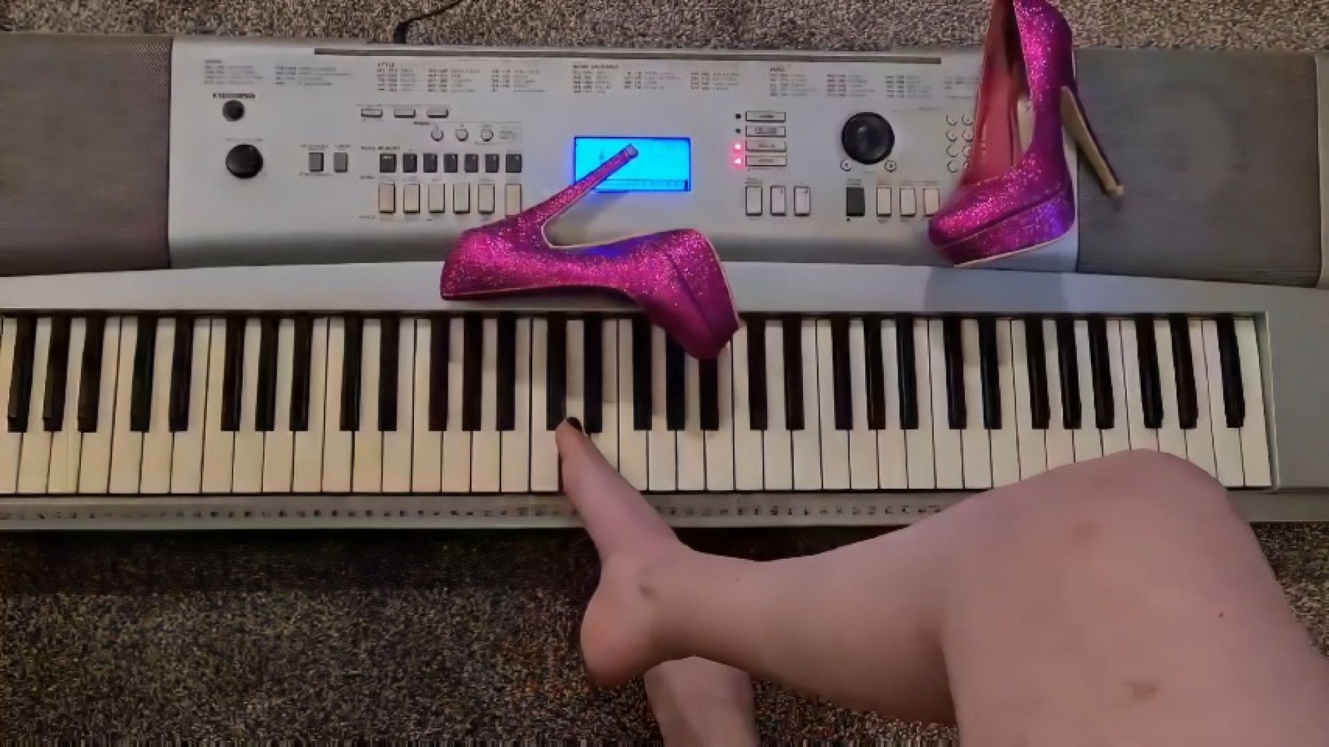 Playing My Keyboard With My Tiny Feet Part 5