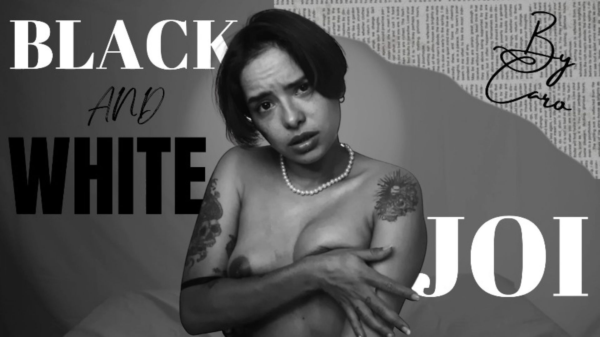 black and white joi