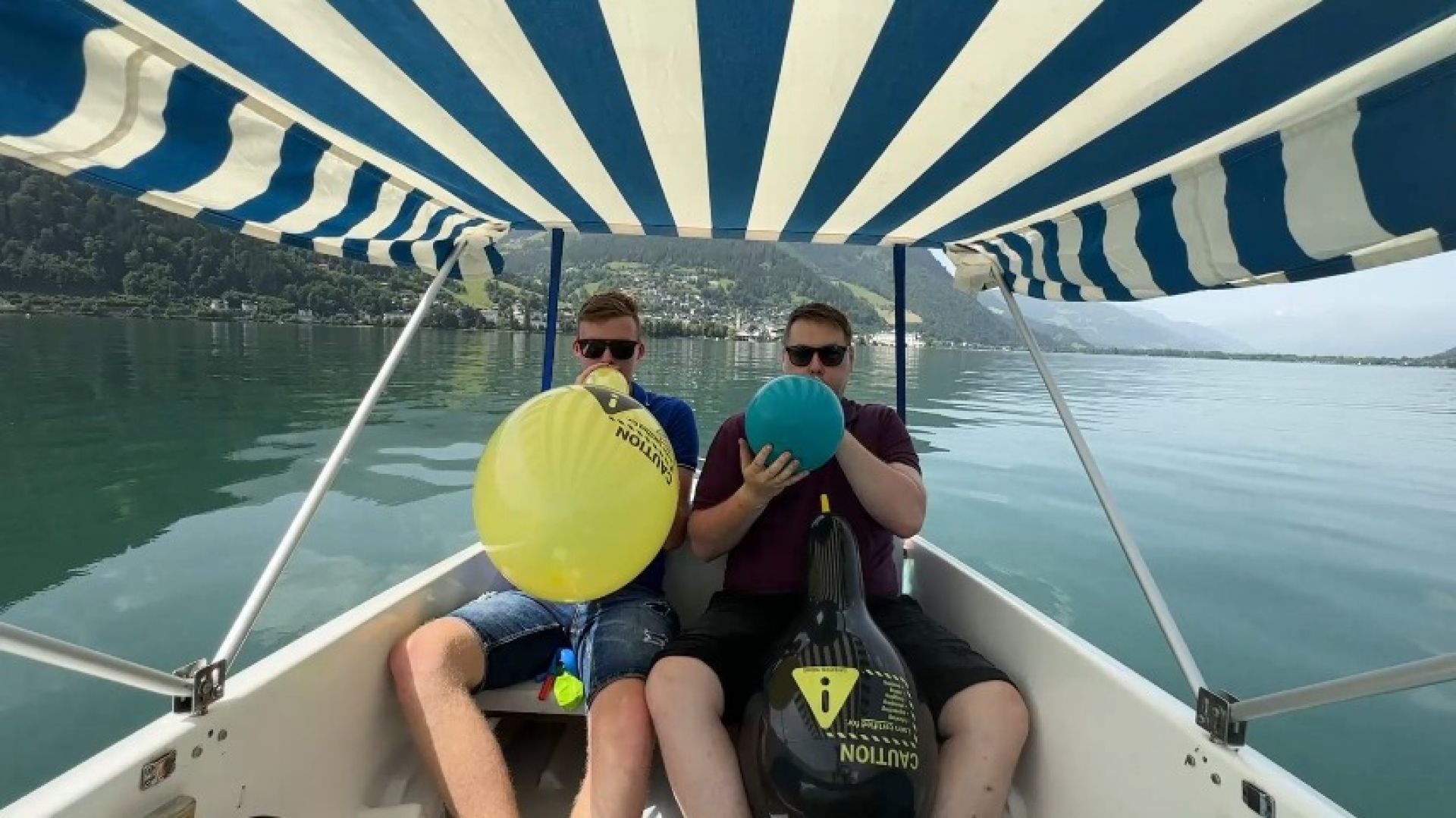 Popping Balloons on a Boat 3/3