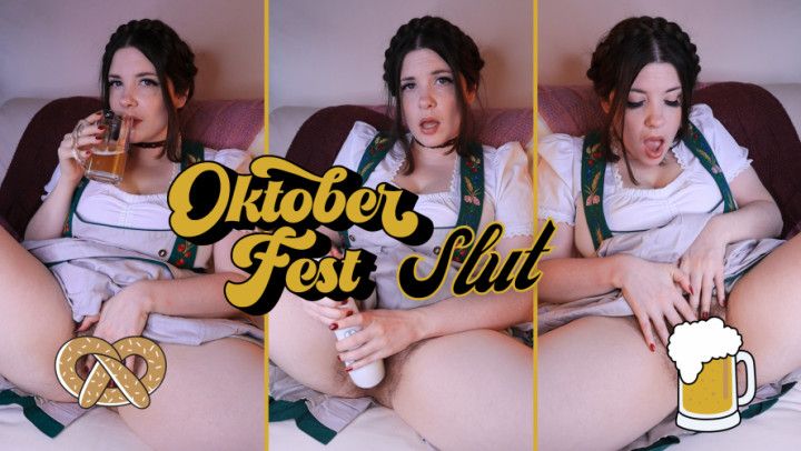 Oktoberfest Slut Fingering