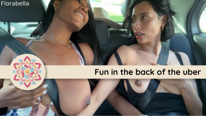 Fun in the back of the uber