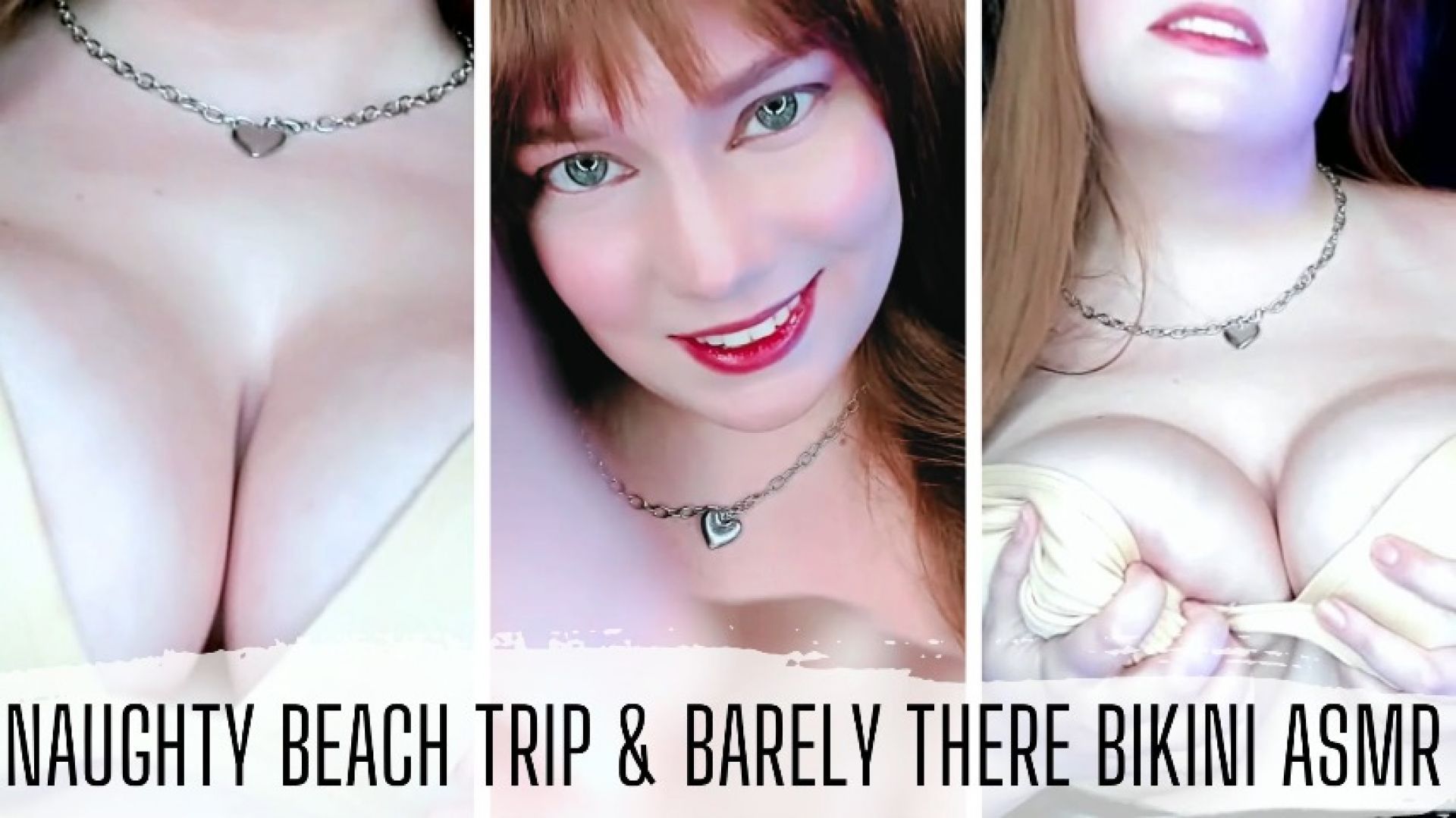 Naughty Beach Trip and The Barely There Bikini  ASMR