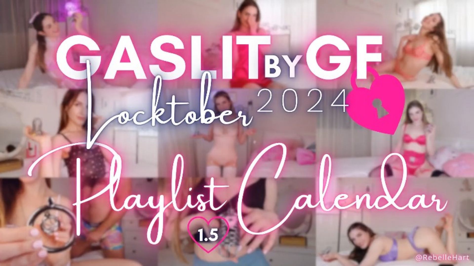 Gaslit by GF - Locktober 2024 31+ Day Playlist Calendar