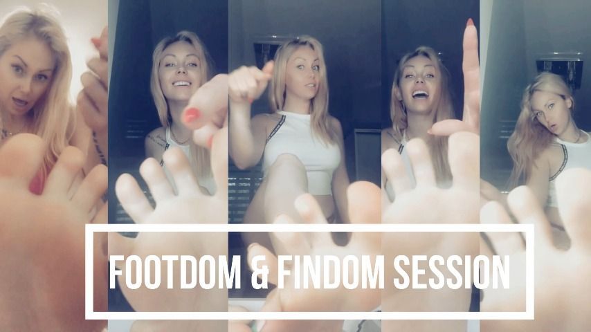 Humiliating FootDom &amp; FinDom Session