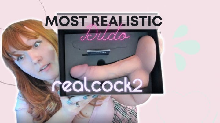 RealCock 2 Unboxing: Realistic Dildo