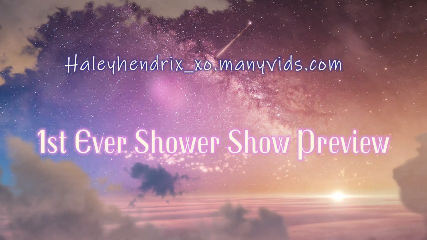 1st Ever Shower Show Preview