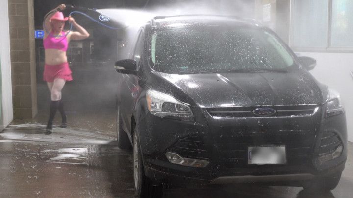 Trans public car wash