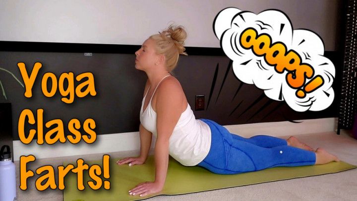 Stinky Salutations Yoga Class Farts and Deep Breathing