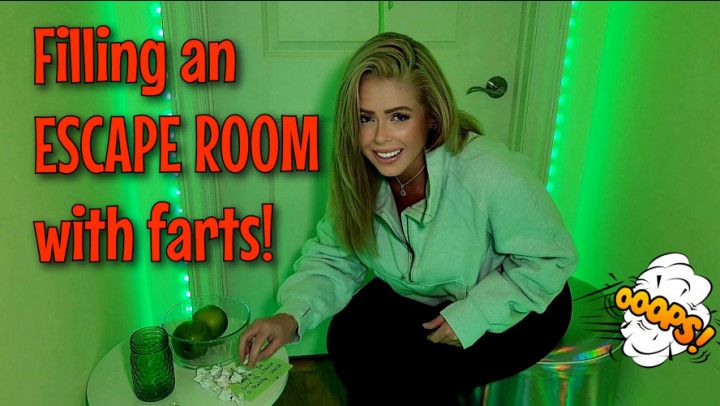 Locked in an Escape Room with your Farting Date POV