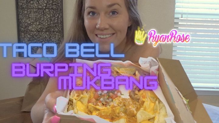 Taco Bell Nacho Box Burping Mukbang