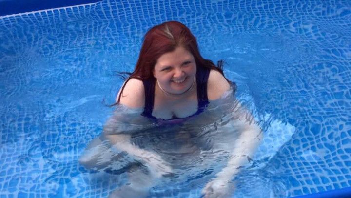 Arikajira Spied On In Paddling Pool BBW