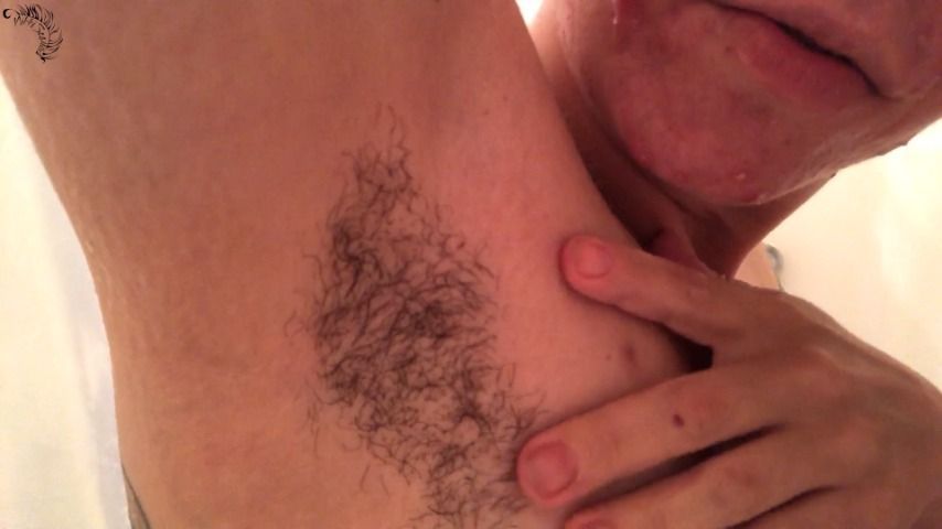 Hot MILF Hairy Armpits in the Shower JOI