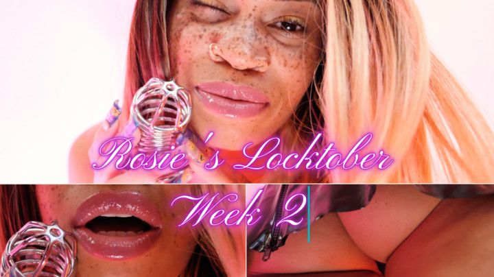 Rosie's Locktober Week 2- Ebony Femdom Goddess Rosie Reed