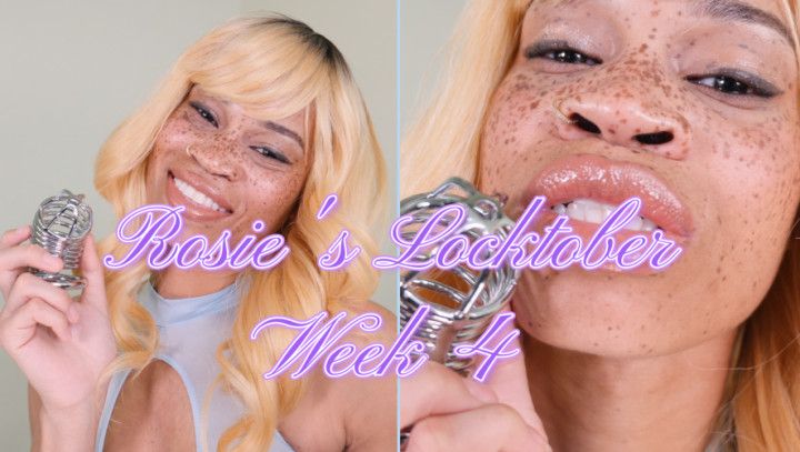 Rosie's Locktober Week 4- Ebony Femdom Goddess Rosie Reed