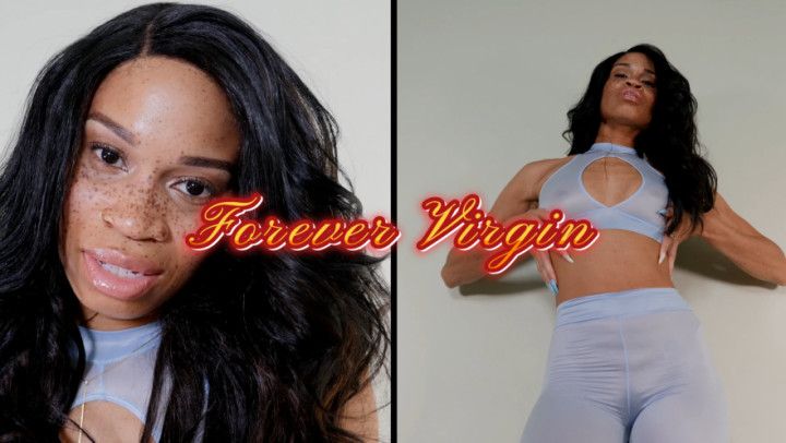 Forever Virgin- Ebony Femdom Goddess Rosie Reed Virgin Humil