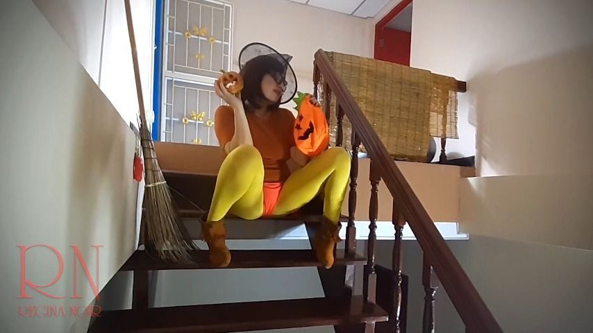 HALLOWEEN Velma Dinkley Yellow pantyhose