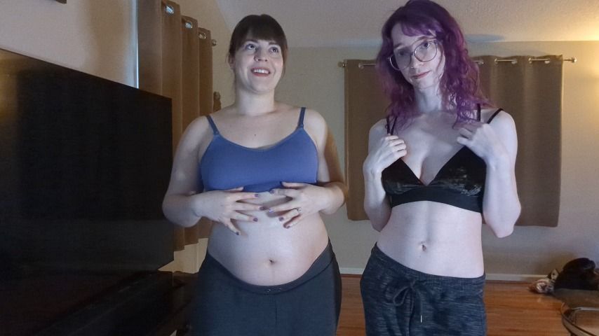 GFE Long Distance Pregnant Threesome