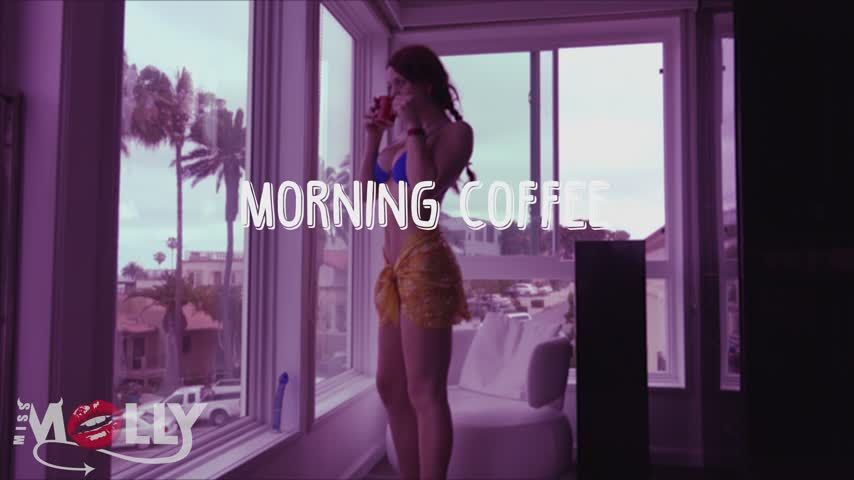 Morning Coffee Glass Dildo