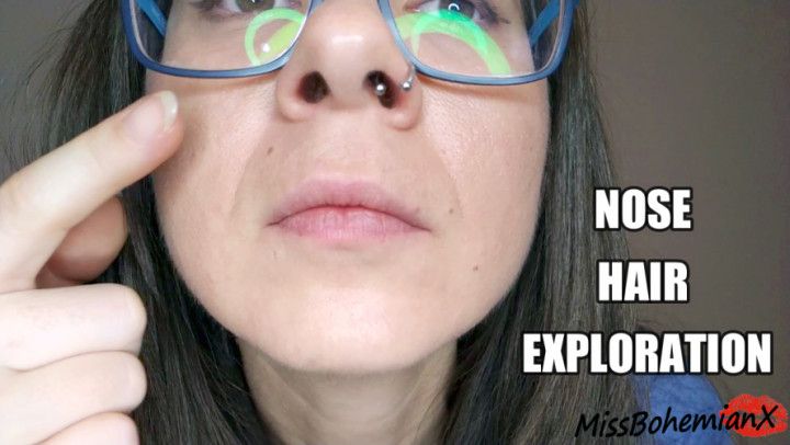 First Exploration Of My Hairy Nose