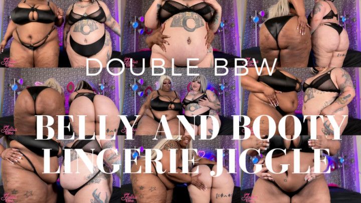 Double BBW Lingerie Belly Jiggle