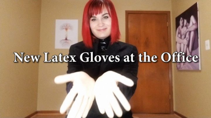 New Latex Gloves at Work