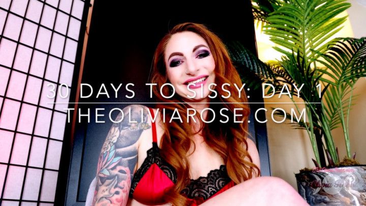 30 Days To Sissy Day1: Panties