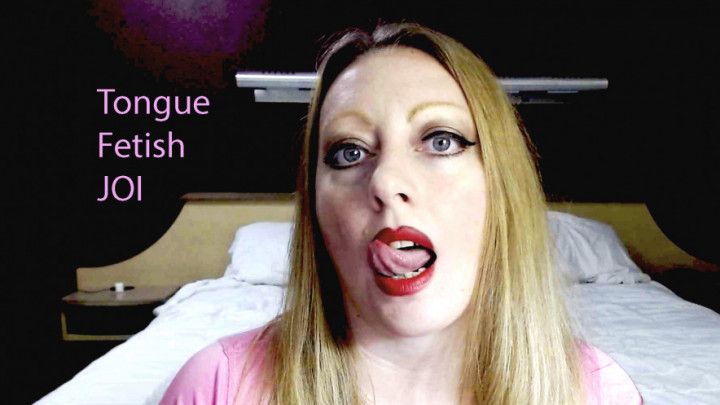 Tongue Fetish JOI