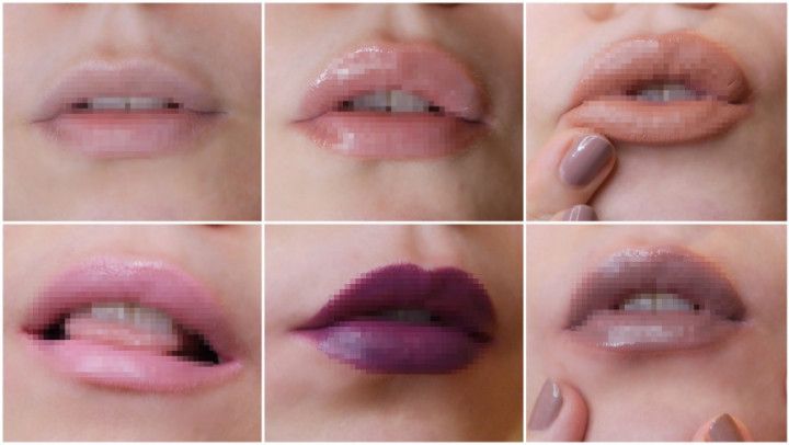 Using Lip Plumper &amp; 4 Lipsticks