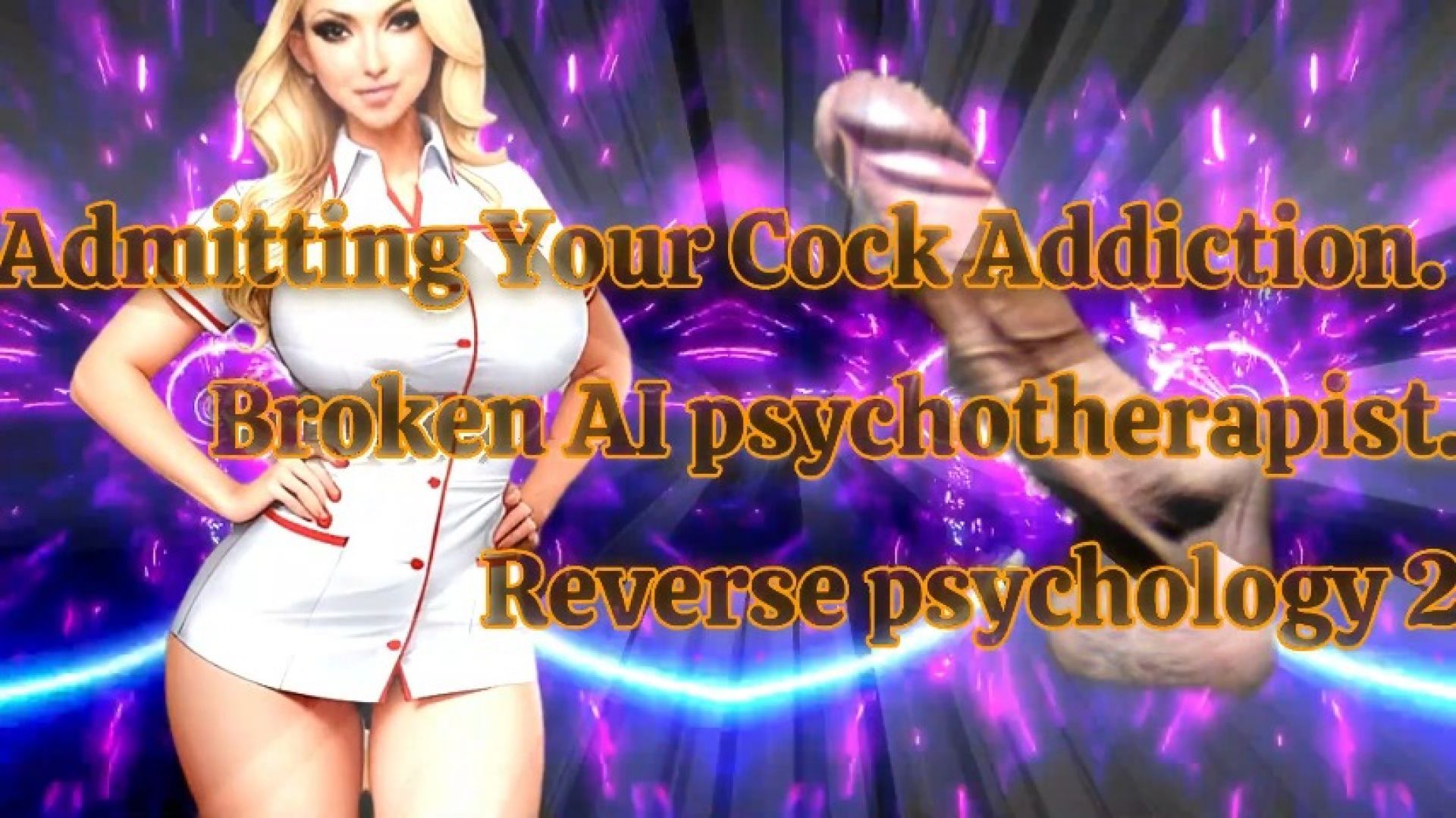 Admitting Your Cock Addiction. Broken AI psychotherapist