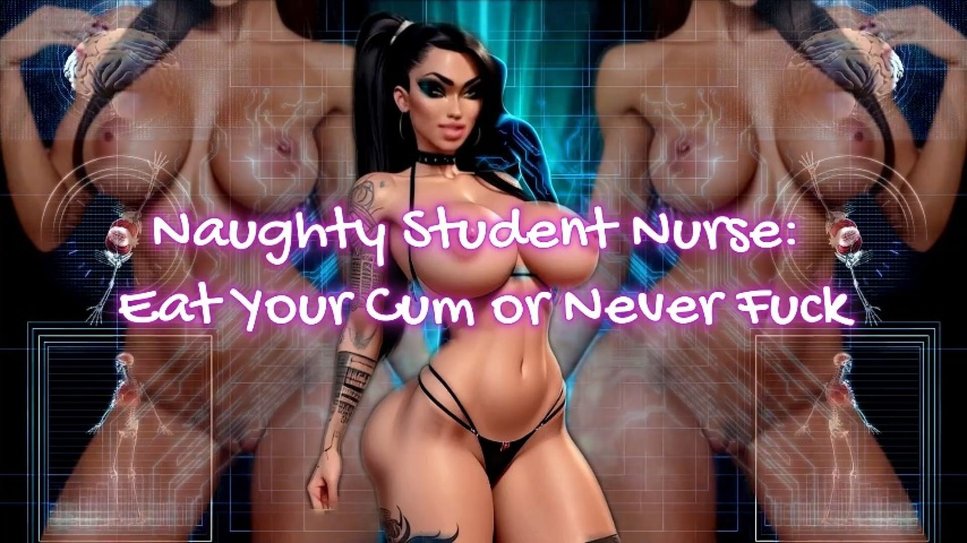 SHE: Naughty Student Nurse: Eat Your Cum or Never Fuck