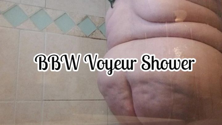 BBW Voyeur Shower