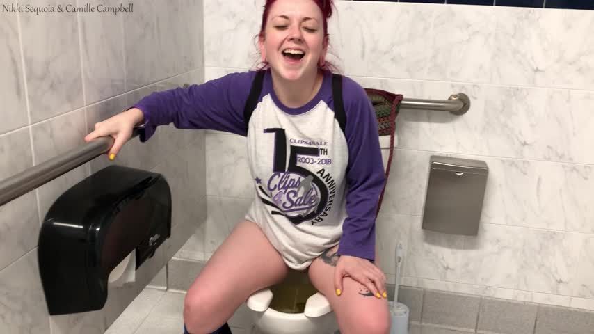 April Public Toilet Pee Compilation