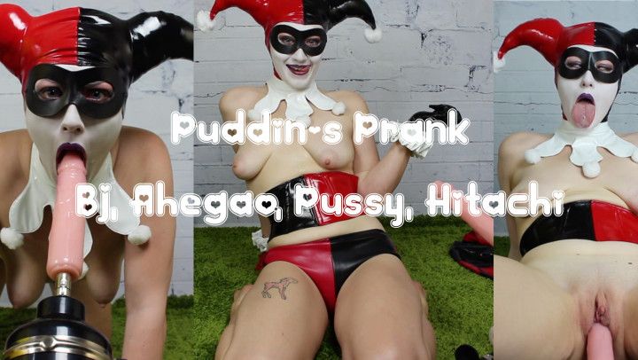 Puddin's Prank Harley Quinn Tongue Fetish Fuck