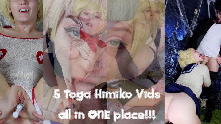 Toga Himiko Cumpilation 90 min -  5 VIDS