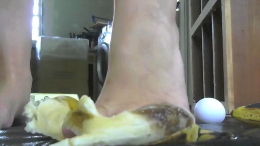 Food Trampling Barefoot