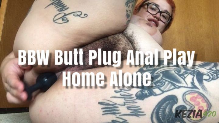 BBW Butt Plug Anal Play Home Alone