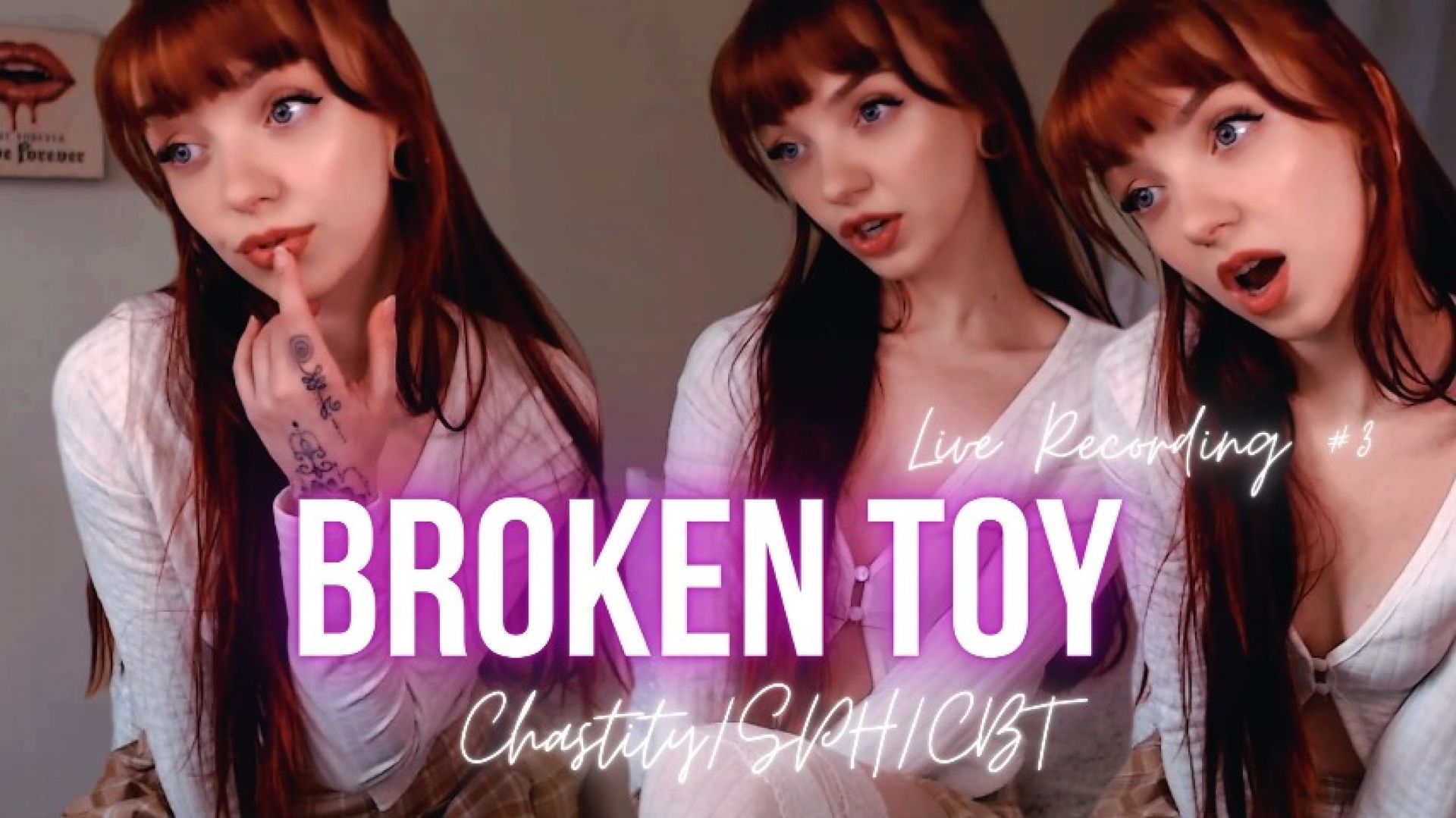 Broken Toy: Chastity/SPH/CBT Live Recording #3