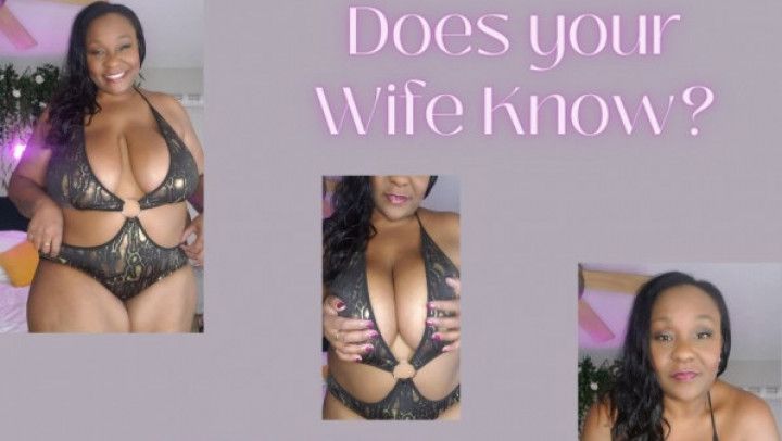 Does your Wife Know? Blackmail Fantasy - Homewrecker 720p