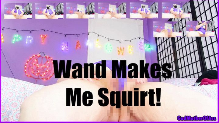 Wand Makes Me Squirt Three Times